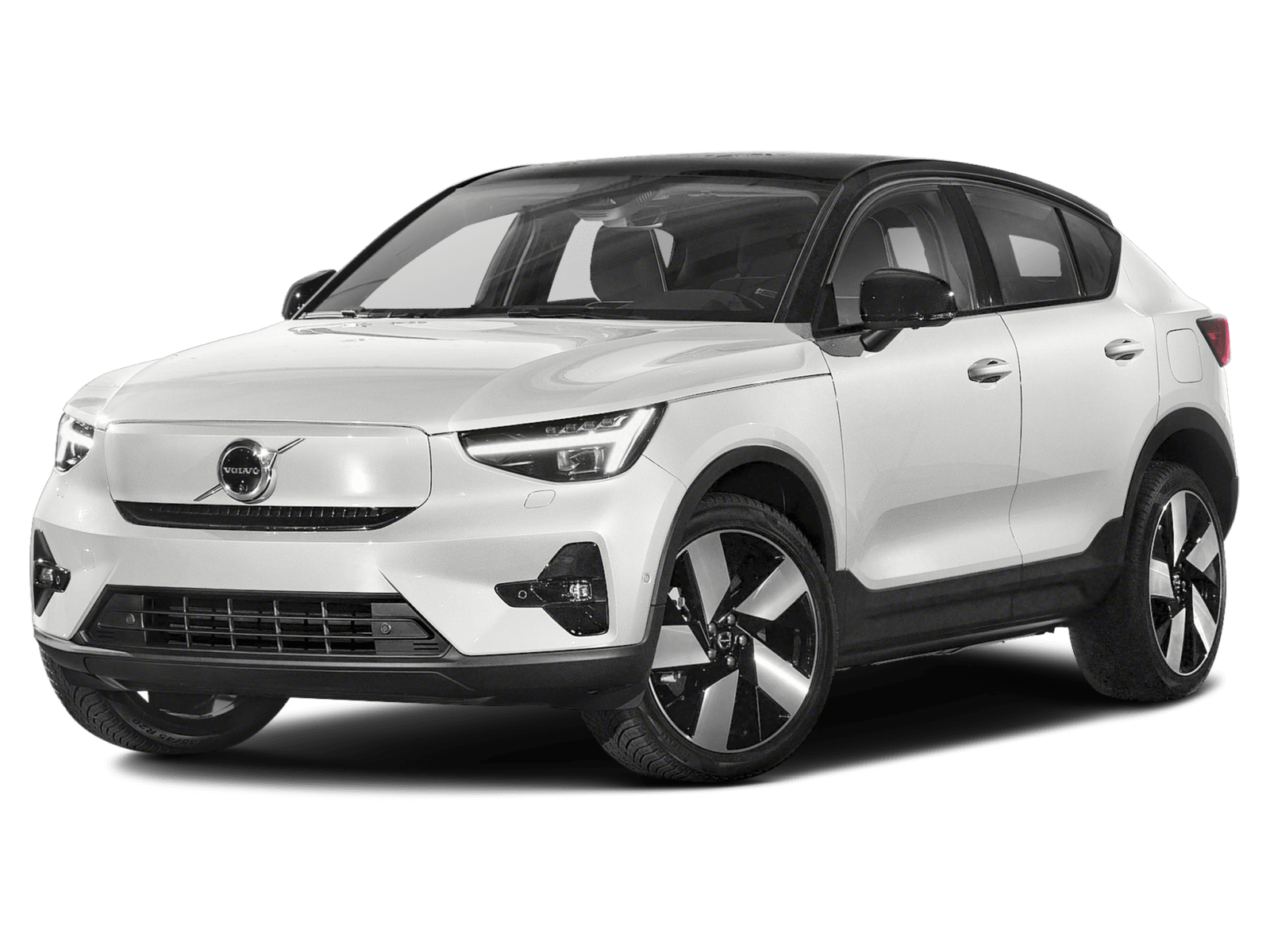 Crystal White Metallic 2022 Volvo C40 Recharge Pure Electric Ultimate