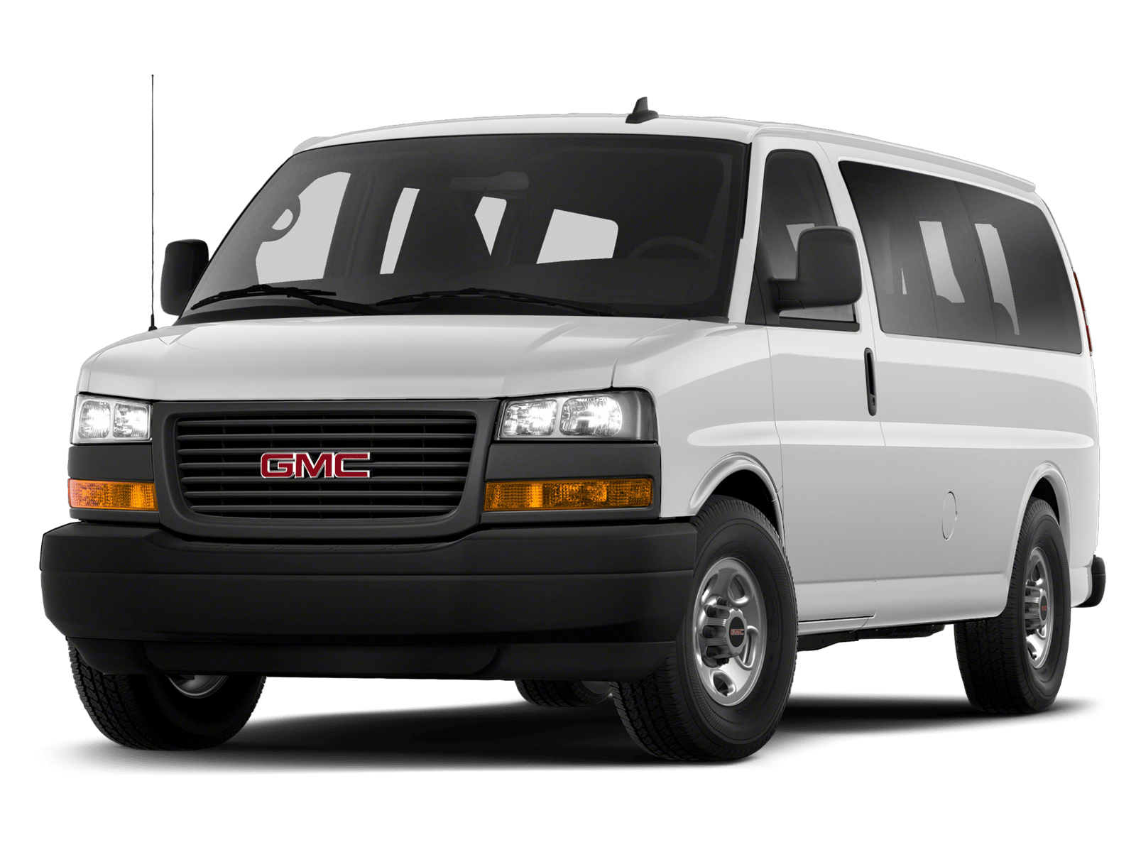 Summit White 2022 GMC Savana Passenger LS