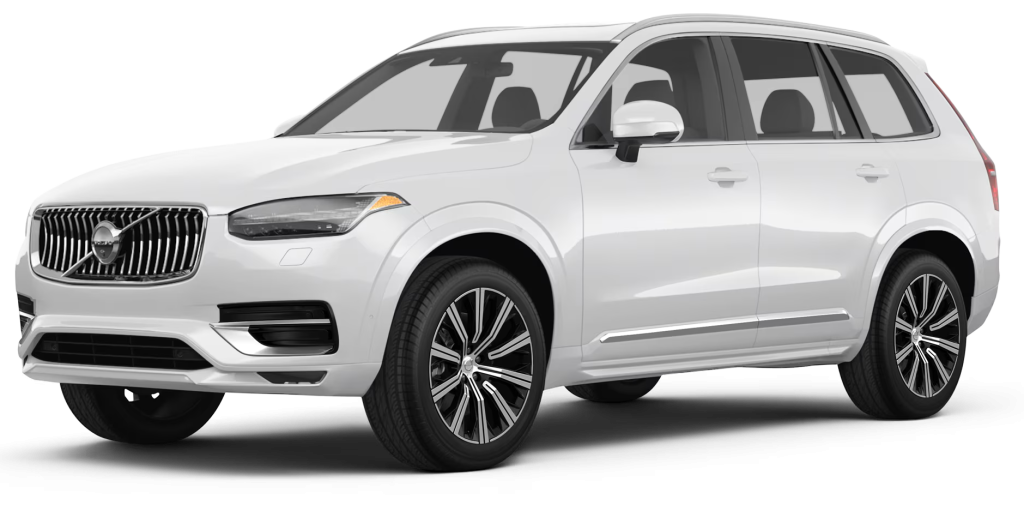 2025 Volvo XC90 in pearl white
