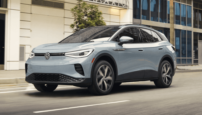 2026 volkswagen id.4 driving in town